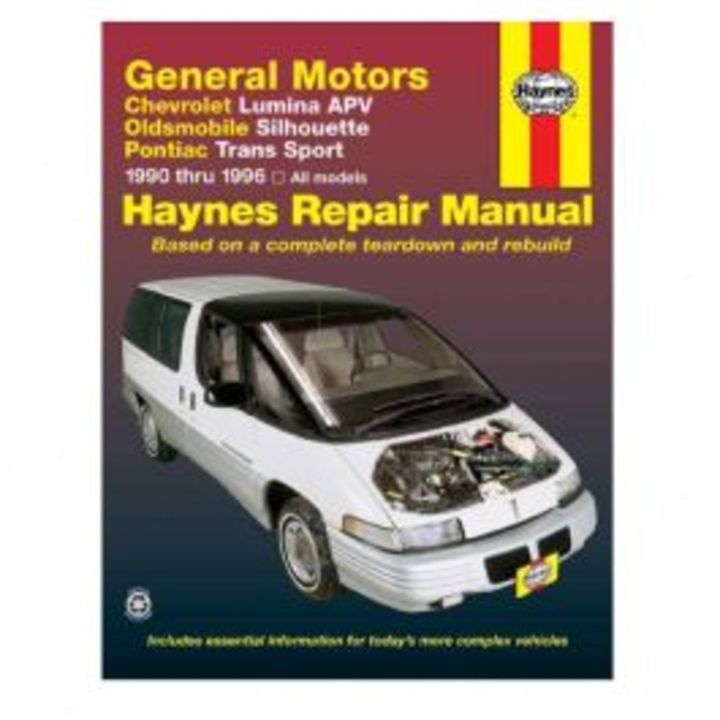 Haynes Repair Manual for 1990-1996 Chevrolet Lumina APV