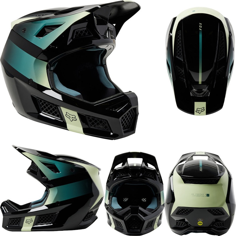 Fox Rampage Pro Carbon Helmet - M - Glnt Black